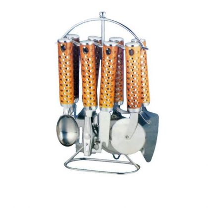 Gadgets Cooking Tools Set 8 Pcs. with free stand - Kitchen Tools - Best Price in Pakistan - HitShop.pk